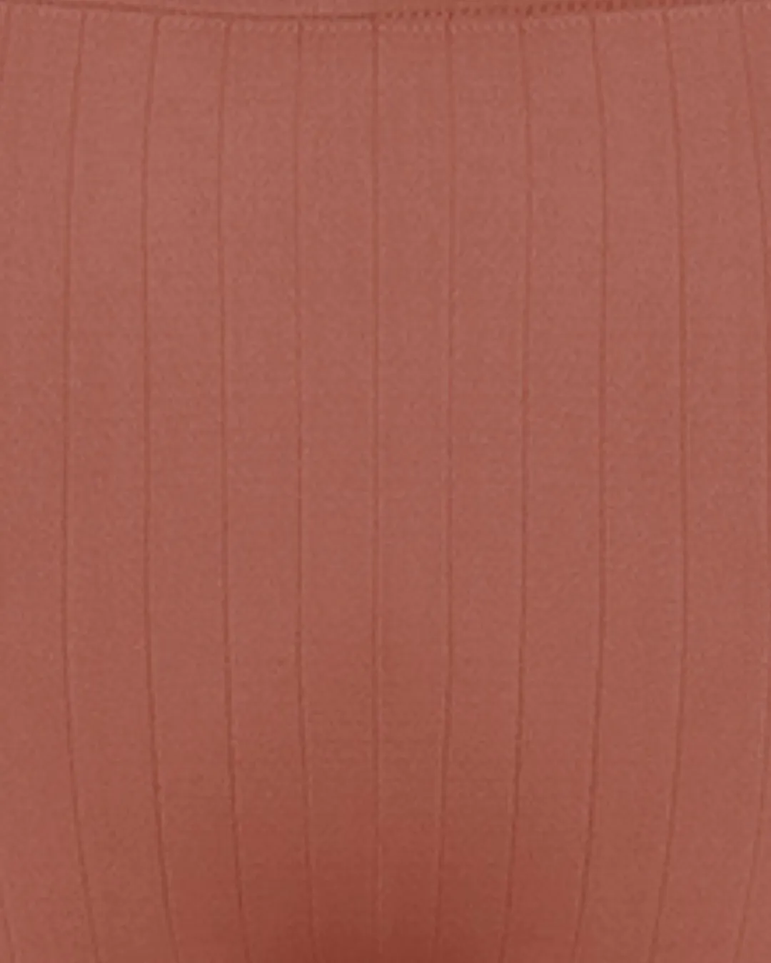NOURISH Flat Ribbed Leggings | Rusty Pink