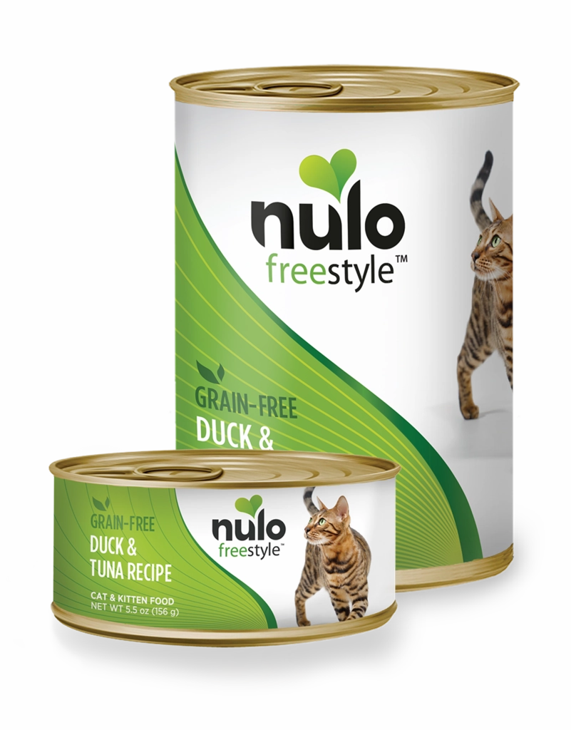 Nulo Wet Cat Food FreeStyle Grain-Free Duck & Tuna Recipe grain free wet cat food,senior cat wet food,cat pt