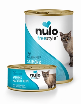 Nulo Wet Cat Food FreeStyle Grain-Free Salmon & Mackerel Recipe grain free wet cat food,senior cat wet food,cat pt