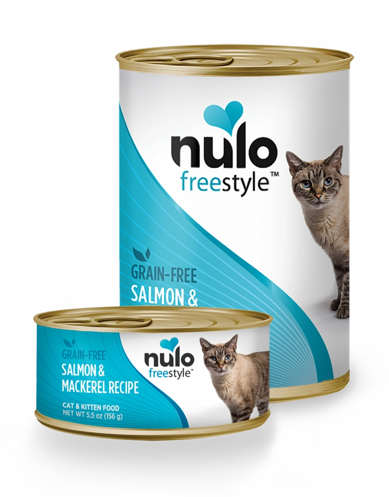 Nulo Wet Cat Food FreeStyle Grain-Free Salmon & Mackerel Recipe grain free wet cat food,senior cat wet food,cat pt