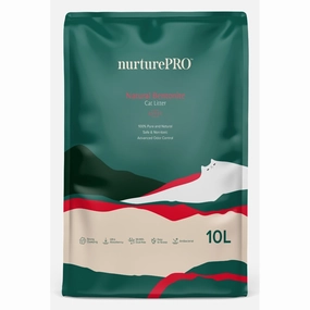 Nurture Pro Bentonite Apple Cat Litter 10L clumping cat litter,natural cat litter,dust free cat litter