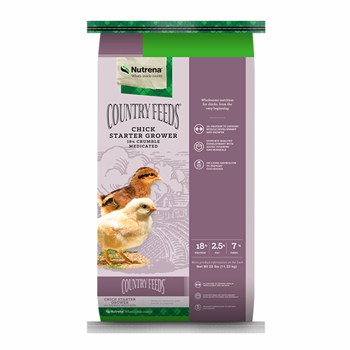 Nutrena Country Feeds Chick Starter Grower Feed Medicated made in usa dog toy,usa dog food,american dog products