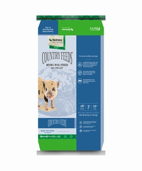 Nutrena Country Feeds Mini Pig Pellet made in usa dog toy,usa dog food,american dog products