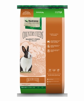Nutrena Country Feeds Rabbit 16% Pellet made in usa dog toy,usa dog food,american dog products
