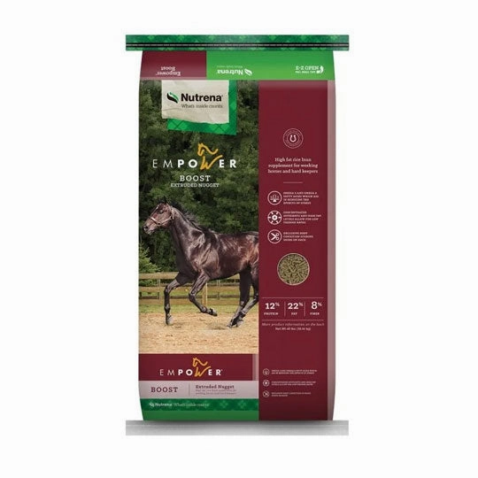 Nutrena Empower Boost Supplement Extruded Horse Feed made in usa dog toy,usa dog food,american dog products