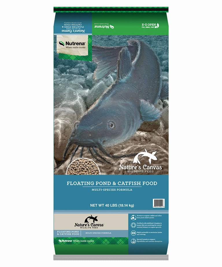 Nutrena Floating Pond and Catfish Food made in usa dog toy,usa dog food,american dog products