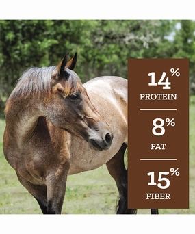 Nutrena SafeChoice All Life Stages 14% Pelleted Horse Feed made in usa dog toy,usa dog food,american dog products