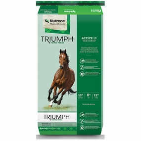 Nutrena Triumph Active 12 Textured Horse Feed made in usa dog toy,usa dog food,american dog products