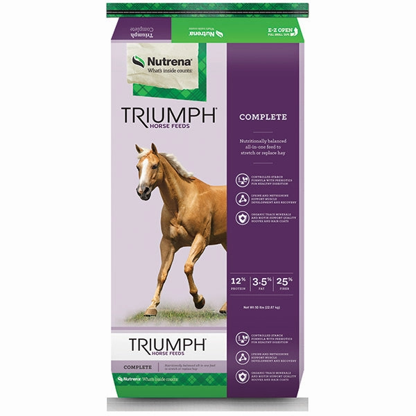 Nutrena Triumph Complete Horse Feed made in usa dog toy,usa dog food,american dog products