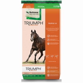 Nutrena Triumph Triple 10 Sweet Horse Feed (formerly Southern States Triple 10T Sweet) made in usa dog toy,usa dog food,american dog products