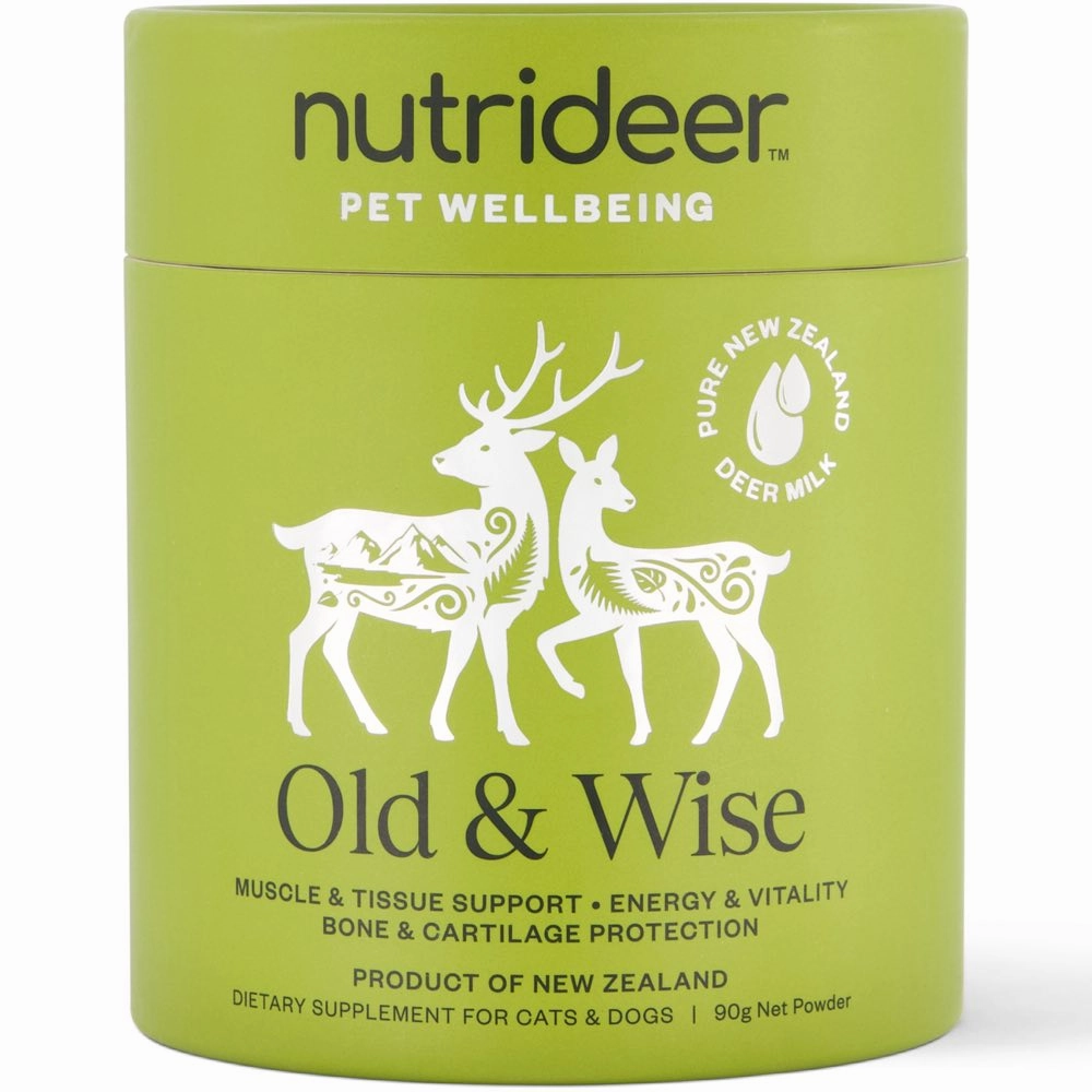 Nutrideer Old & Wise Senior Supplement For Cats & Dogs 90g digestive care dog food,urinary care cat food,sensitive stomach pet food