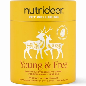 Nutrideer Young & Free Puppy & Kitten Supplement For Cats & Dogs 90g digestive care dog food,urinary care cat food,sensitive stomach pet food