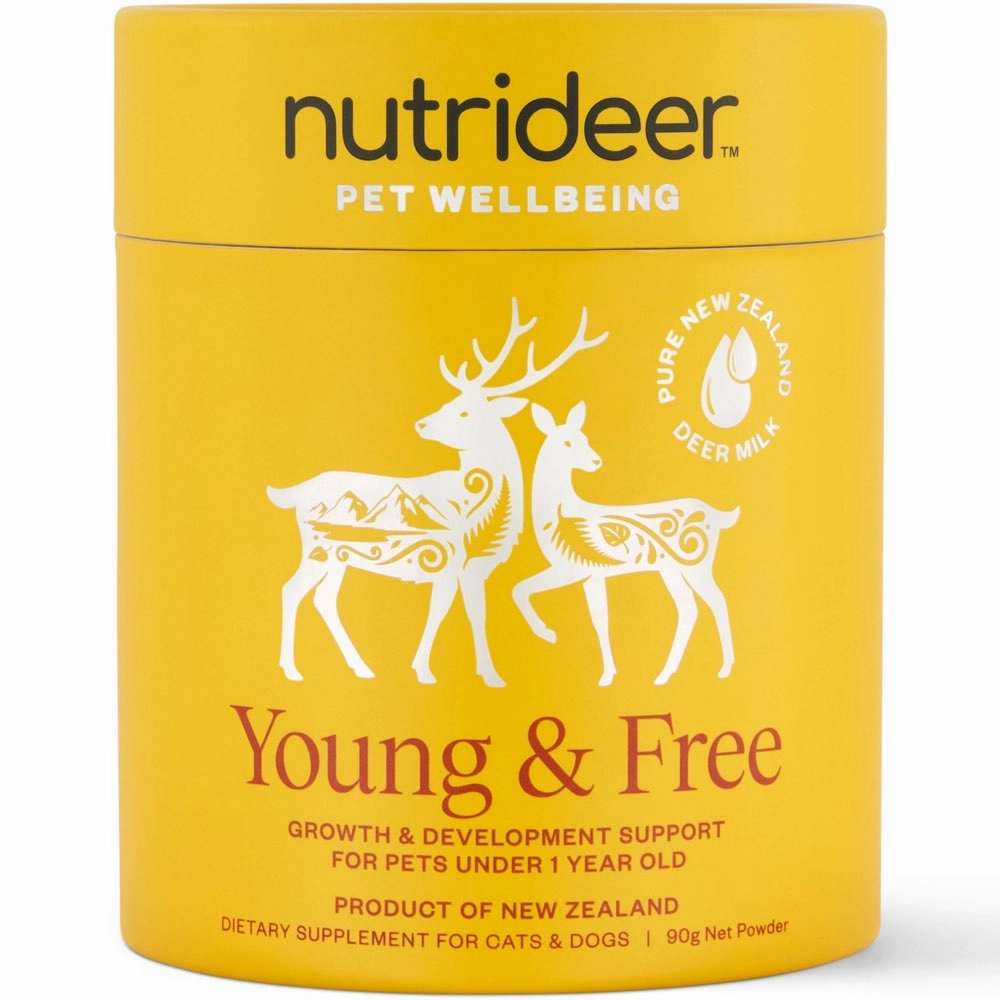 Nutrideer Young & Free Puppy & Kitten Supplement For Cats & Dogs 90g small pet habitat,pet cage accessories,small animal home