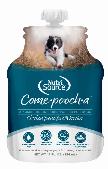 NutriSource Come-Pooch-A Chicken Broth 12oz puppy food,chew toy for puppies,small dog treats