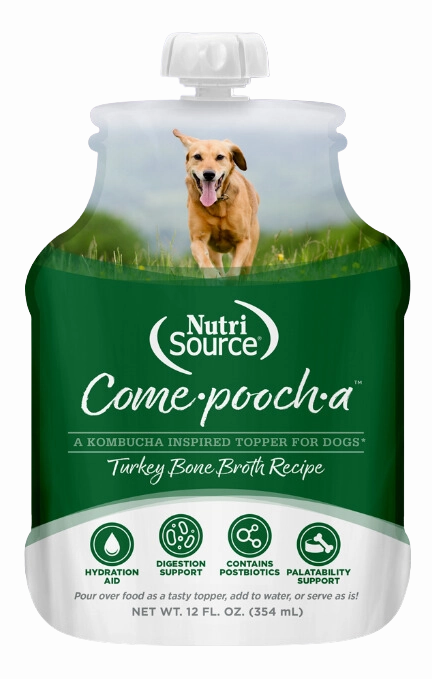 NutriSource Come-Pooch-A Turkey Broth 12oz puppy food,chew toy for puppies,small dog treats