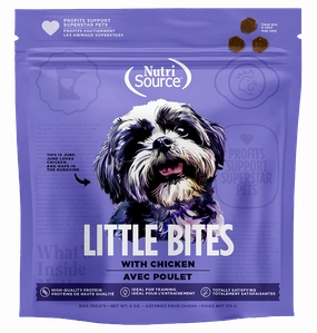 Nutrisource Little Bites Chicken Dog Treats 6oz Bag barn supply,horse stable organizer,poultry waterer
