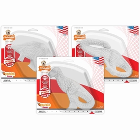 Nylabone Dental Dinosaur Giant poultry chews,horse chew toys,bird packaged treats