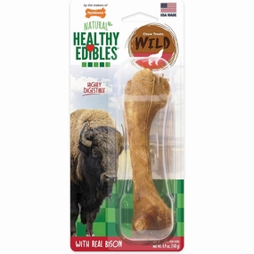 Nylabone Healthy Edibles WILD Bison Chew poultry chews,horse chew toys,bird packaged treats