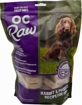 OC Raw Freeze-Dried Sliders Rabbit & Produce frozen pet food,frozen raw meals,dog frozen nuggets