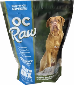 OC Raw Meaty Rox Lamb frozen raw dog food,raw patties for dogs,raw diet dog food