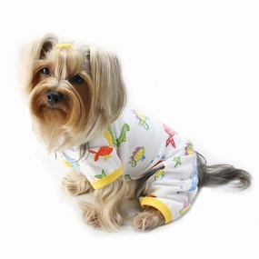 Ocean Pals Knit Cotton Dog Pajamas dog underwear,dog diaper,pet undergarments