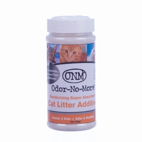 Odor-No-More Litter Additive, 12.5 oz cat odor control,cat litter deodorizer,cat cleaning wipes
