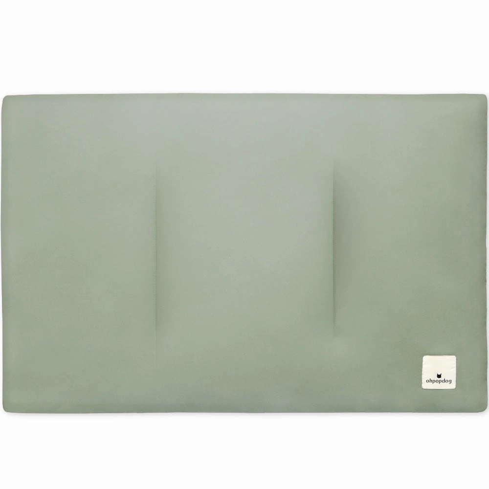 Ohpopdog Cooling Dog Mat (Sage) orthopedic dog bed,large dog bed,washable dog bed