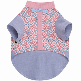 Ohpopdog Dog Shirt (Aquamarine) dog clothes,dog sweater,fashionable dog wear