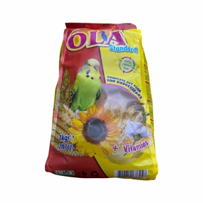OLA Budgerigars 1kg bird seed mix,small bird food,parakeet pellets