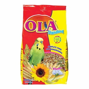 OLA Budgerigars 800g bird seed mix,small bird food,parakeet pellets