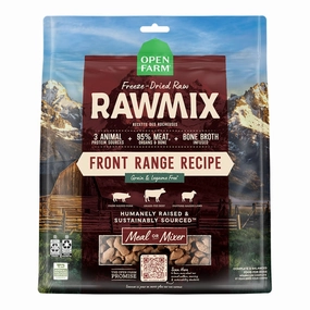 Open Farm Freeze-Dried RawMix Front Range Recipe Raw Morsels Dog Food frozen pet food,frozen raw meals,dog frozen nuggets