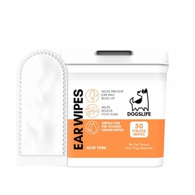 OurDogsLife Ear Cleaning Wipes 50pcs food toppers for dogs,dog gravy,dog flavor boost