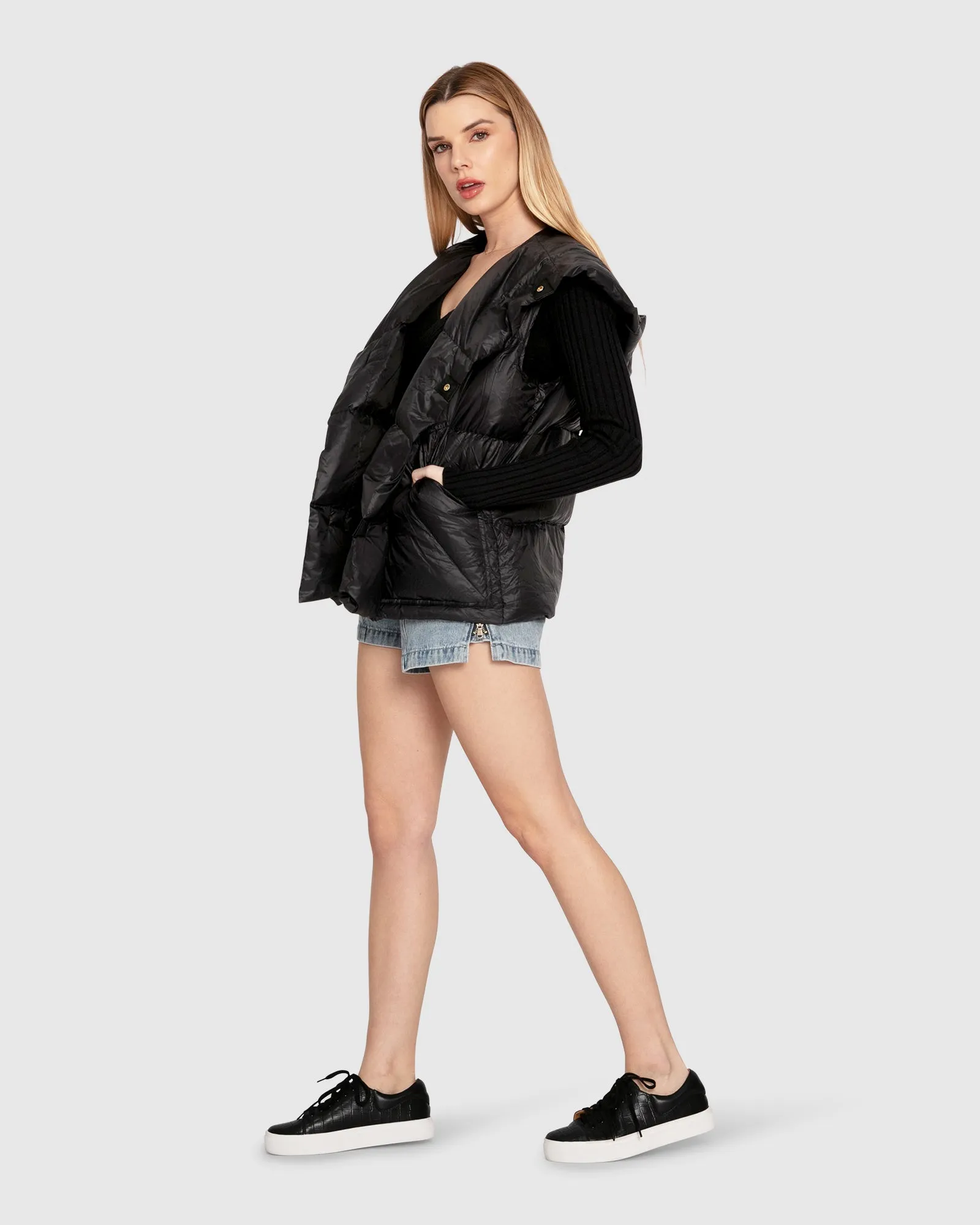 Over My Head Puffer Vest