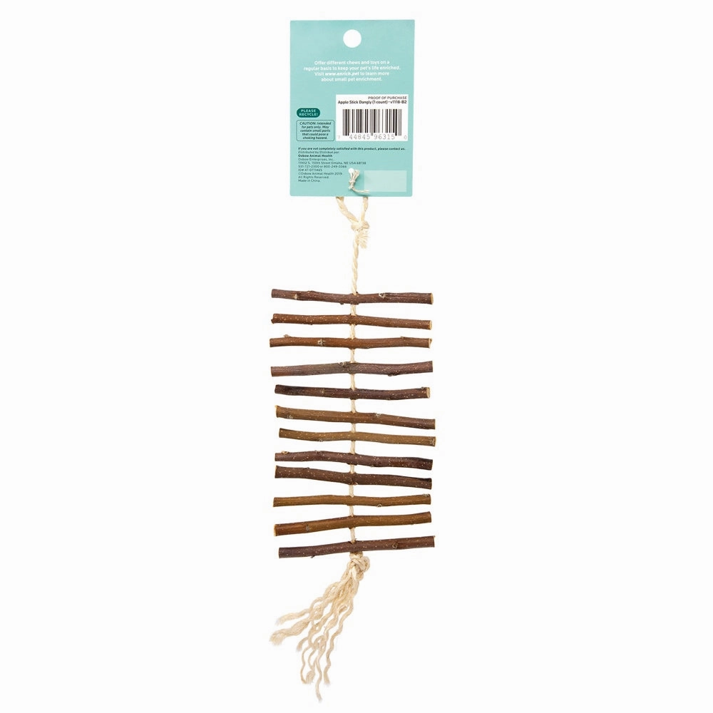 Oxbow Enriched Life Apple Stick Dangly For Small Animals