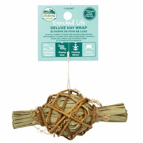 Oxbow Enriched Life Deluxe Hay Wrap For Small Animals rabbit habitat,small animal tunnel,bunny supplies