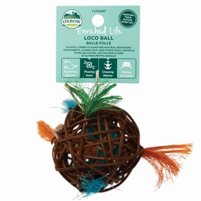 Oxbow Enriched Life Loco Ball For Small Animals rabbit habitat,small animal tunnel,bunny supplies