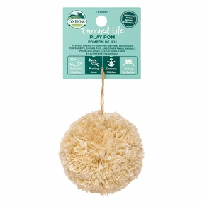 Oxbow Enriched Life Play Pom For Small Animals rabbit habitat,small animal tunnel,bunny supplies