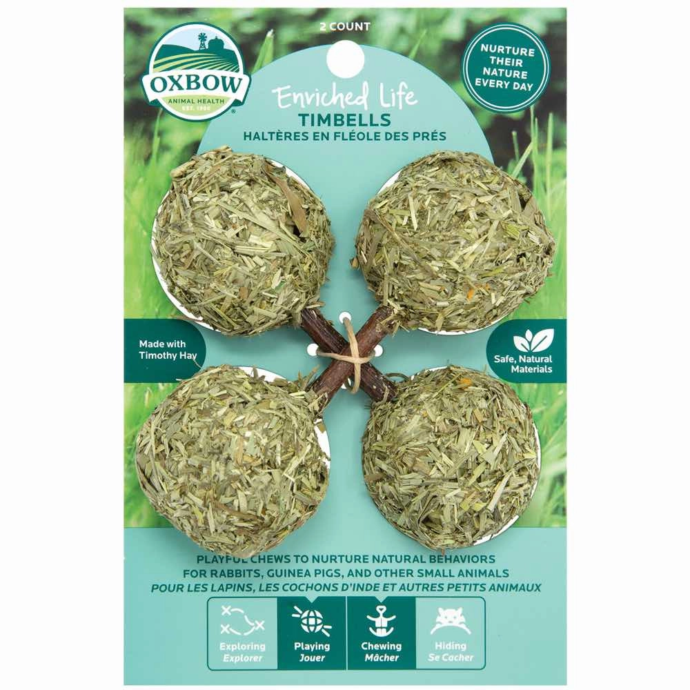 Oxbow Enriched Life Timbells For Small Animals rabbit habitat,small animal tunnel,bunny supplies
