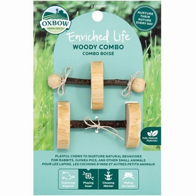 Oxbow Enriched Life Woody Combo For Small Animals rabbit habitat,small animal tunnel,bunny supplies