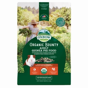 Oxbow Organic Bounty Adult Guinea Pig Food 3lb parrot cage,small bird perch,exotic pet bird