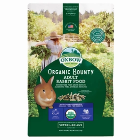 Oxbow Organic Bounty Adult Rabbit Food 3lb parrot cage,small bird perch,exotic pet bird
