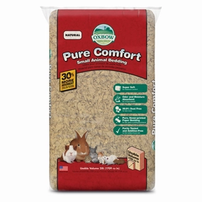 Oxbow Pure Comfort Bedding - Natural rabbit habitat,small animal tunnel,bunny supplies