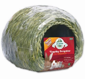 Oxbow Timothy Hay Bungalow rabbit habitat,small animal tunnel,bunny supplies