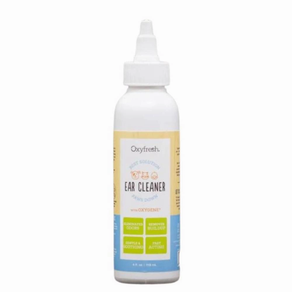 Oxyfresh Best solution Ear Cleaner for Pets 118ml food toppers for dogs,dog gravy,dog flavor boost