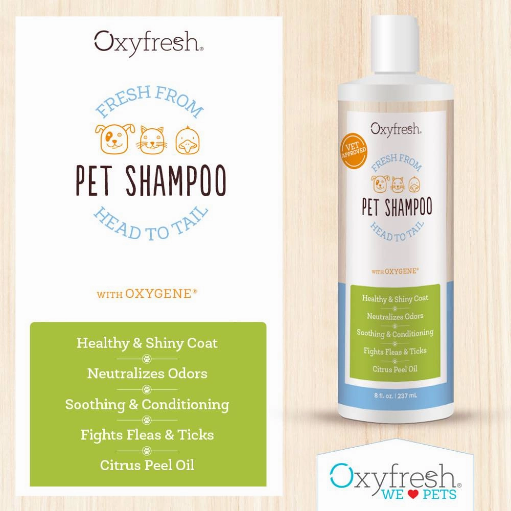 Oxyfresh Pet Shampoo 237ml food toppers for dogs,dog gravy,dog flavor boost