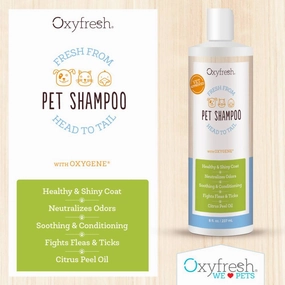 Oxyfresh Pet Shampoo 237ml food toppers for dogs,dog gravy,dog flavor boost