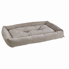 Oyster Microvelvet Tango Multi Dog Bed crate mat,memory foam pad,dog bed cushion