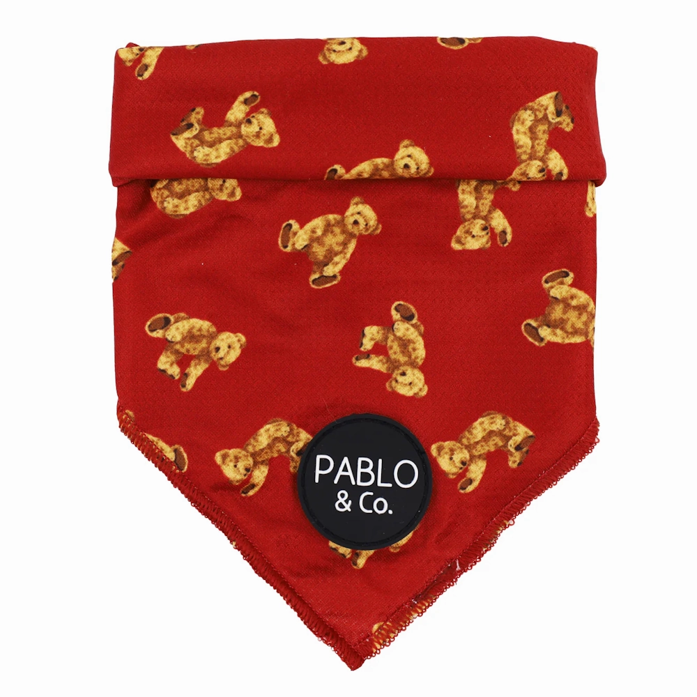Pablo & Co Henry Bear Dog Bandana english tack set,horse saddle gear,equestrian supplies