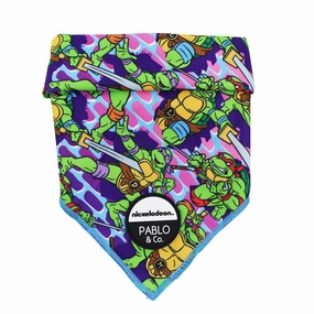 Pablo & Co: TMNT - Mutant Mayhem Dog Bandana english tack set,horse saddle gear,equestrian supplies