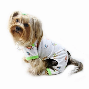 Party Animals Knit Cotton Dog Pajamas dog underwear,dog diaper,pet undergarments
